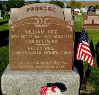 RICE, HELEN - Mahaska County, Iowa | HELEN RICE 