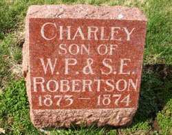 ROBERTSON, CHARLEY - Mahaska County, Iowa | CHARLEY ROBERTSON 