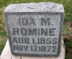 ROMINE, IDA M. - Mahaska County, Iowa | IDA M. ROMINE 