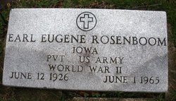 ROSENBOOM, EARL EUGENE - Mahaska County, Iowa | EARL EUGENE ROSENBOOM 