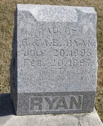 RYAN, FRANCES - Mahaska County, Iowa | FRANCES RYAN 