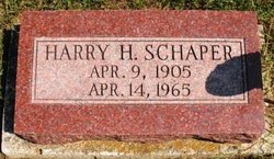 SCHAPER, HARRY H. - Mahaska County, Iowa | HARRY H. SCHAPER 
