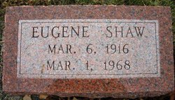 SHAW, EUGENE - Mahaska County, Iowa | EUGENE SHAW 