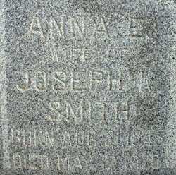 SMITH, ANNA E. - Mahaska County, Iowa | ANNA E. SMITH 