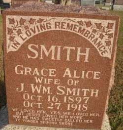 SMITH, GRACE ALICE - Mahaska County, Iowa | GRACE ALICE SMITH 