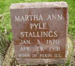 STALLINGS, MARTHA ANN - Mahaska County, Iowa | MARTHA ANN STALLINGS 