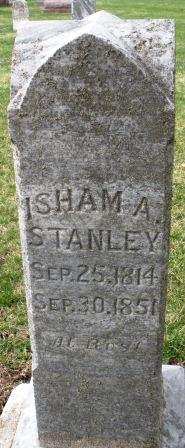 STANLEY, ISHAM A. - Mahaska County, Iowa | ISHAM A. STANLEY 