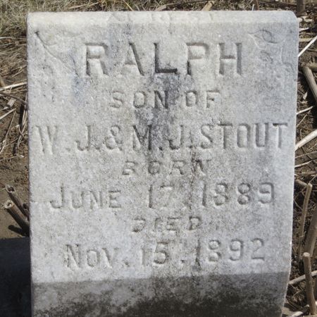 STOUT, RALPH - Mahaska County, Iowa | RALPH STOUT 