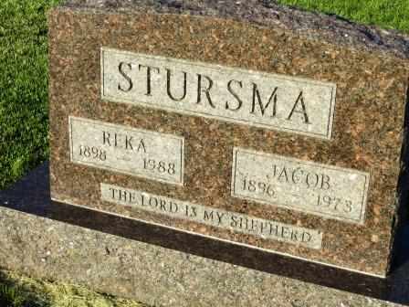 STURSMA, REKA - Mahaska County, Iowa | REKA STURSMA 