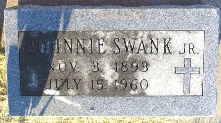 SWANK, JOHNNIE, JR. - Mahaska County, Iowa | JOHNNIE, JR. SWANK 