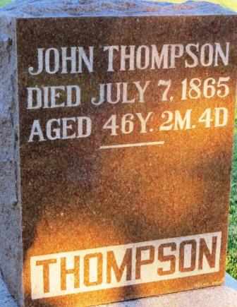 THOMPSON, JOHN - Mahaska County, Iowa | JOHN THOMPSON 