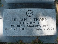 THORN, LILLIAN I. - Mahaska County, Iowa | LILLIAN I. THORN 