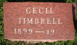 TIMBRELL, CECIL - Mahaska County, Iowa | CECIL TIMBRELL 