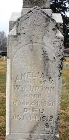 UPTON, AMELIA G. - Mahaska County, Iowa | AMELIA G. UPTON 