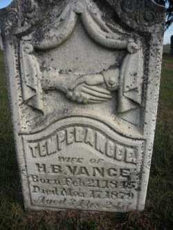 VANCE, TEMPERANCE E. - Mahaska County, Iowa | TEMPERANCE E. VANCE 