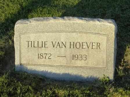 VANHOEVER, TILLIE - Mahaska County, Iowa | TILLIE VANHOEVER 