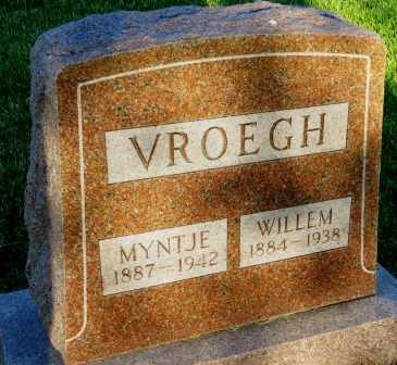 VROEGH, WILLEM - Mahaska County, Iowa | WILLEM VROEGH 