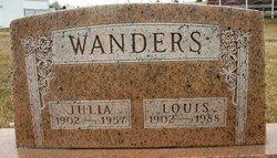 WANDERS, LOUIS - Mahaska County, Iowa | LOUIS WANDERS 