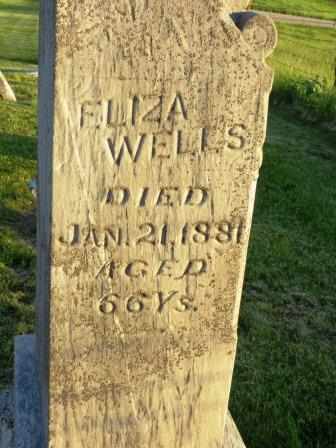 WELLS, ELIZA - Mahaska County, Iowa | ELIZA WELLS 