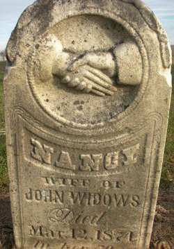 WIDOWS, NANCY - Mahaska County, Iowa | NANCY WIDOWS 