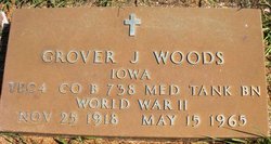 WOODS, GROVER J. - Mahaska County, Iowa | GROVER J. WOODS 