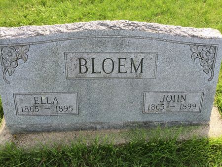 BLOEM, ELLA - Marion County, Iowa | ELLA BLOEM 