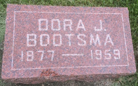 BOOTSMA, DORA J. - Marion County, Iowa | DORA J. BOOTSMA 