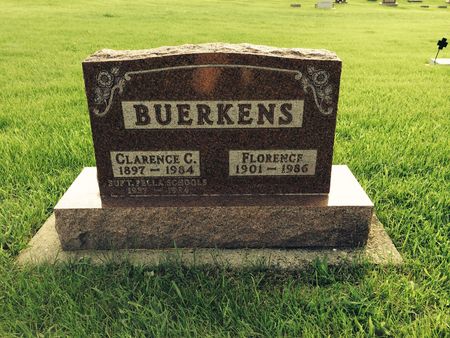 BUERKENS, CLARENCE CECIL (BUCK) - Marion County, Iowa | CLARENCE CECIL (BUCK) BUERKENS 