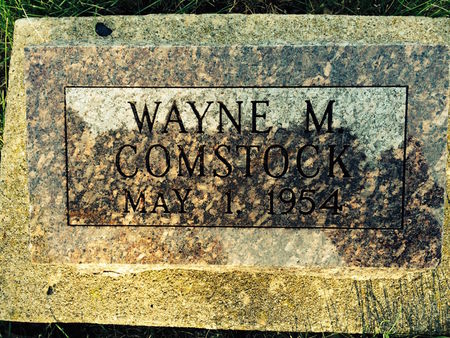 COMSTOCK, WAYNE M. - Marion County, Iowa | WAYNE M. COMSTOCK 