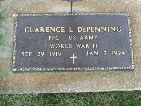 DEPENNING, CLARENCE L. - Marion County, Iowa | CLARENCE L. DEPENNING 