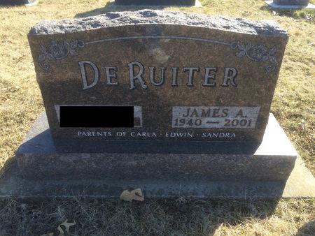 DE RUITER, JAMES A. - Marion County, Iowa | JAMES A. DE RUITER 