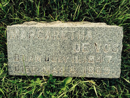 DE VOS, MARGARETHA - Marion County, Iowa | MARGARETHA DE VOS 