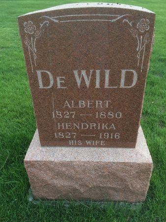 DE WILD, HENDRIKA - Marion County, Iowa | HENDRIKA DE WILD 