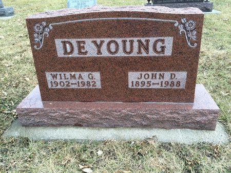 DE YOUNG, JOHN D. - Marion County, Iowa | JOHN D. DE YOUNG 