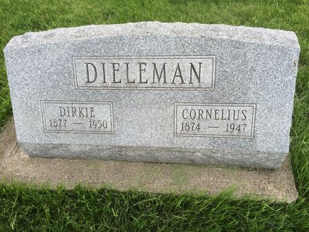 DIELEMAN, CORNELIUS - Marion County, Iowa | CORNELIUS DIELEMAN 