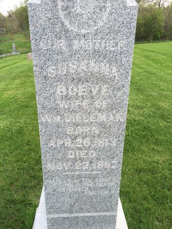 DIELEMAN, SUSANNA - Marion County, Iowa | SUSANNA DIELEMAN 
