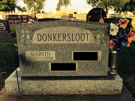 DONKERSLOOT, MARTIN - Marion County, Iowa | MARTIN DONKERSLOOT 