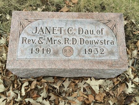 DOUWSTRA, JANET C. - Marion County, Iowa | JANET C. DOUWSTRA 