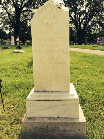 FORSYTH, JOHN M - Marion County, Iowa | JOHN M FORSYTH 