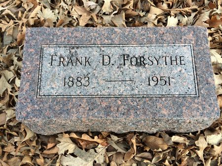 FORSYTHE, FRANK D. - Marion County, Iowa | FRANK D. FORSYTHE 