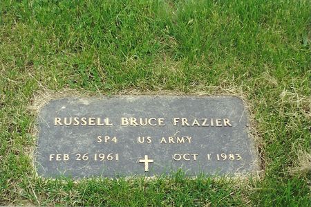 FRAZIER, RUSSELL BRUCE - Marion County, Iowa | RUSSELL BRUCE FRAZIER 