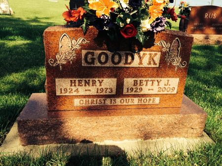 GOODYK, BETTY J. - Marion County, Iowa | BETTY J. GOODYK 