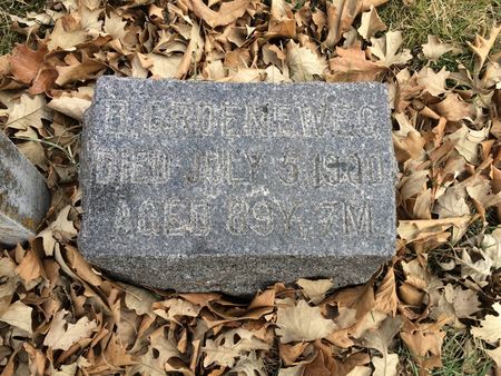 GROENEWEG, B - Marion County, Iowa | B GROENEWEG 