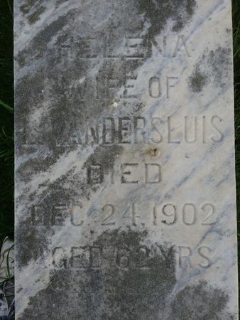 HELENA, VANDER SLUIS - Marion County, Iowa | VANDER SLUIS HELENA 