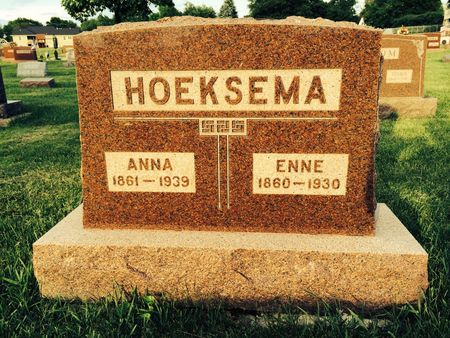 HOEKSEMA, ENNE - Marion County, Iowa | ENNE HOEKSEMA 