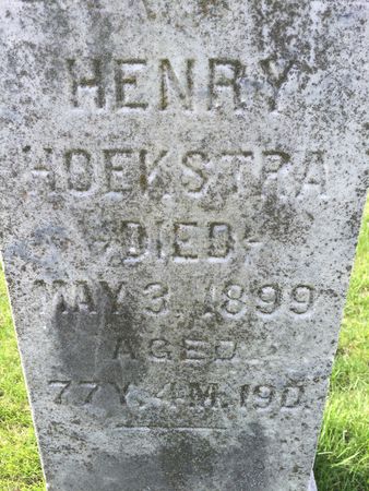 HOEKSTRA, HENRY - Marion County, Iowa | HENRY HOEKSTRA 