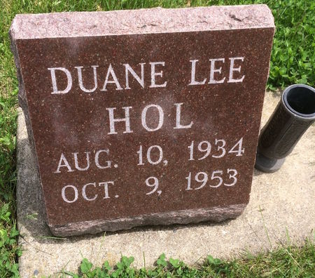 HOL, DUANE LEE - Marion County, Iowa | DUANE LEE HOL 