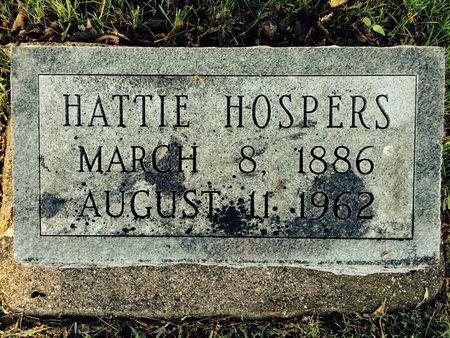 HOSPERS, HATTIE - Marion County, Iowa | HATTIE HOSPERS 