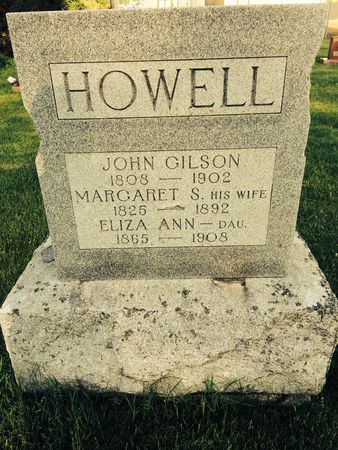 HOWELL, JOHN GILSON - Marion County, Iowa | JOHN GILSON HOWELL 