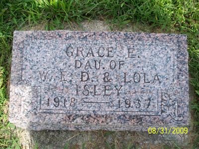 ISLEY, GRACE - Marion County, Iowa | GRACE ISLEY 